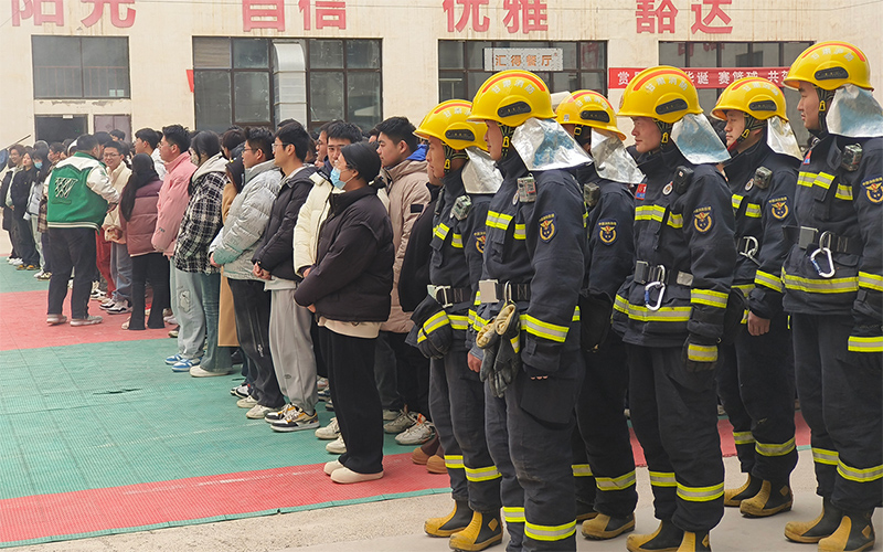 雲亭复读学校消防应急演练